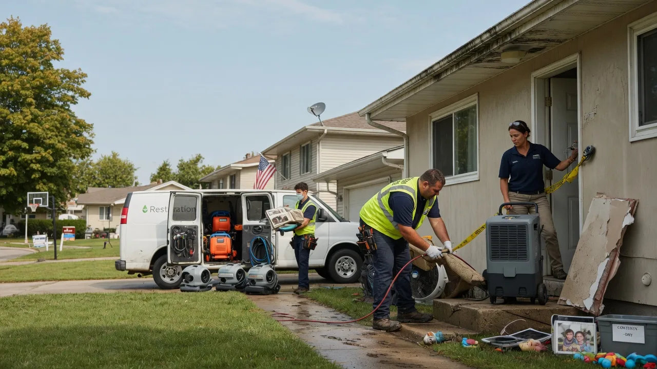 Water Damage Restoration in Springbrook, WI near me
